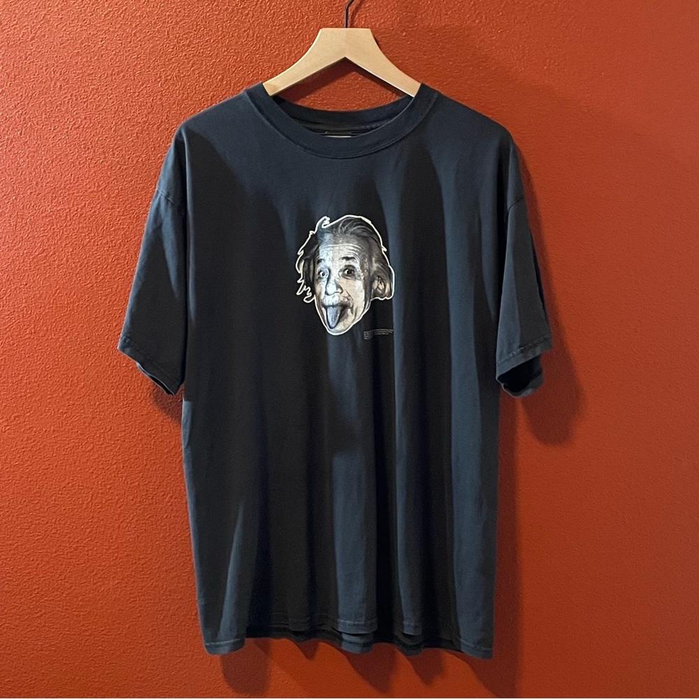 Albert Einstein‎ Men’s 1998 The Hebrew University of Jerusalem Rare Tee Shirt